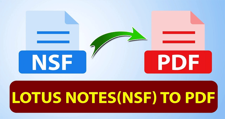 How to Convert Lotus Notes NSF to PDF File Format?