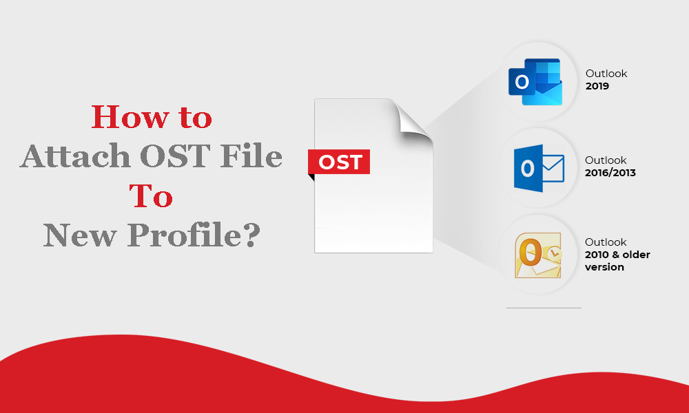 How to Attach OST File to New Profile?