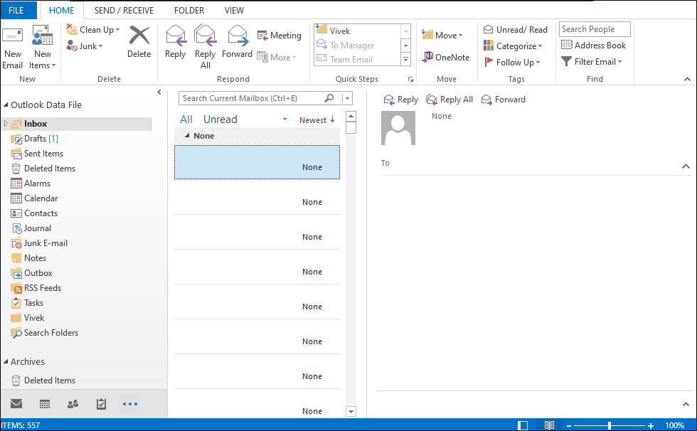 MS Outlook